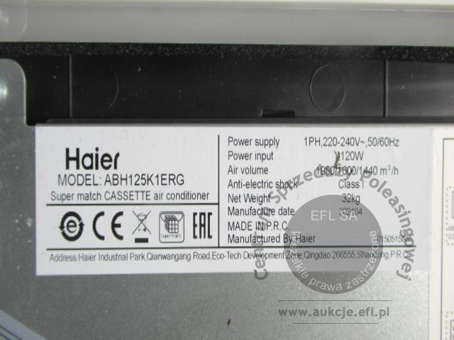 11 - Klimatyzator kasetonowy HAIER 2021r.