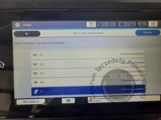 13 - Urządzenie wielofunkcyjne EPSON WF-C20750  2024r.