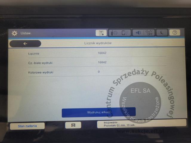 9 - Urządzenie wielofunkcyjne EPSON WF-C20750  2024r.
