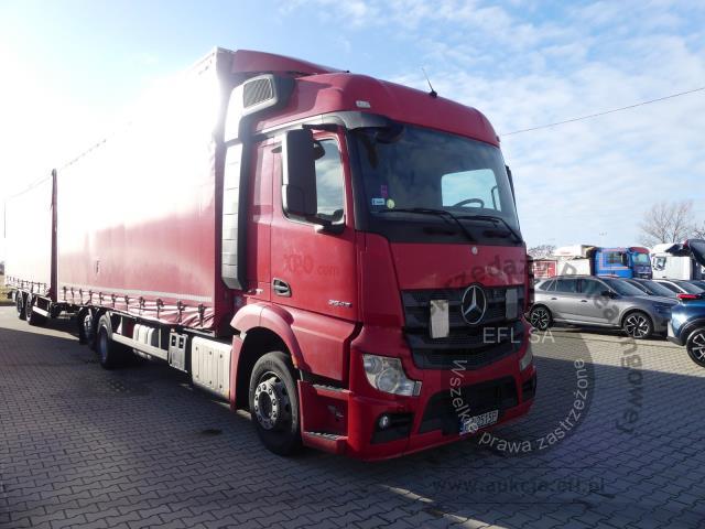 3 - MERCEDES - BENZ ACTROS 2543 BLUETEC 6 2015r., TROUILLET VK1C2 2015r.