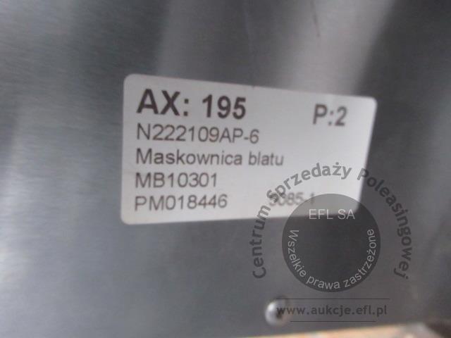 4 - Drzwiczki metalowe - wahadłowe ze stali nierdzewnej