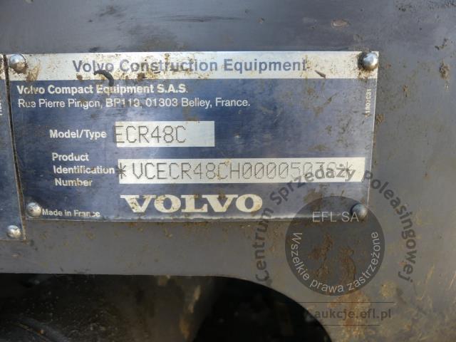 7 - Koparka gąsienicowa VOLVO ECR 48 2008r.