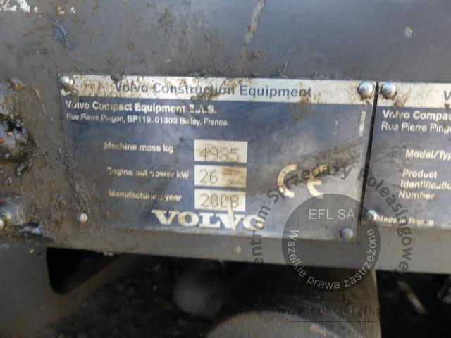 8 - Koparka gąsienicowa VOLVO ECR 48 2008r.