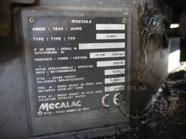 9 - Koparko-ładowarka MECALAC 12MXT 2008r.
