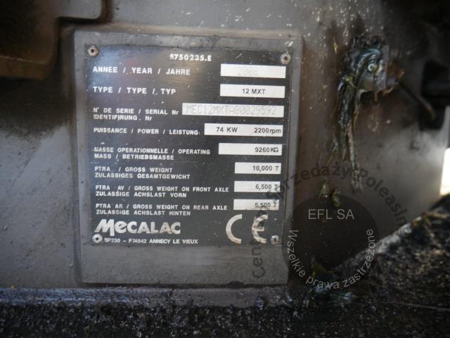 10 - Koparko-ładowarka MECALAC 12MXT 2008r.