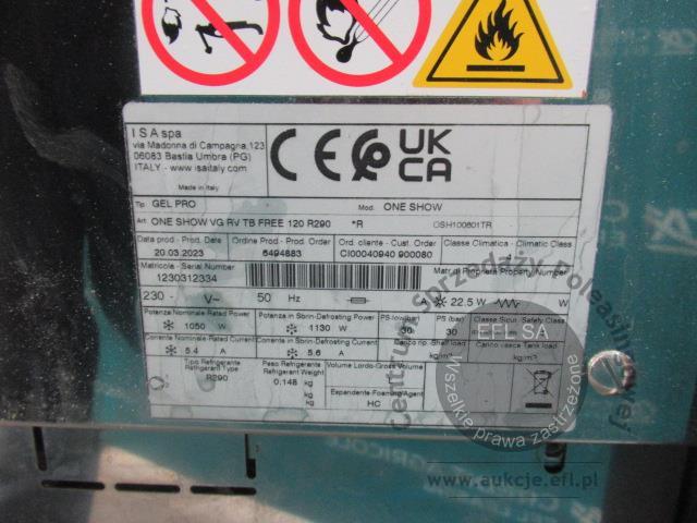 5 - Witryna mroźnicza do lodów ISA Spa  typ GEL PRO 2023r.