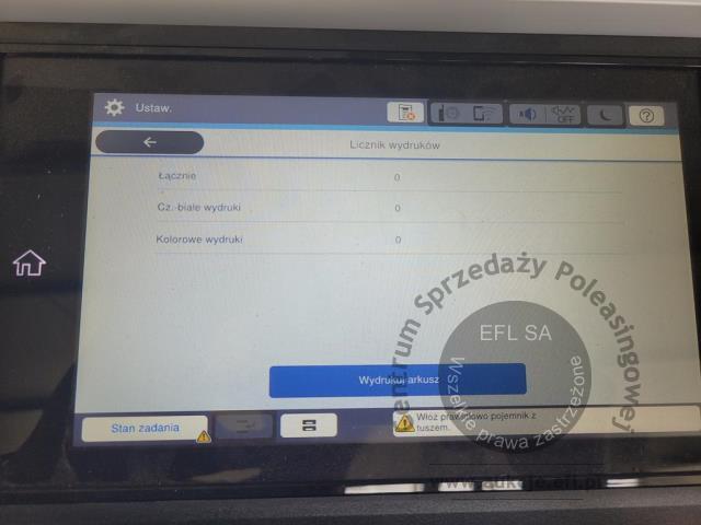10 - Urządzenie wielofunkcyjne Epson WF-C20750  2023r.