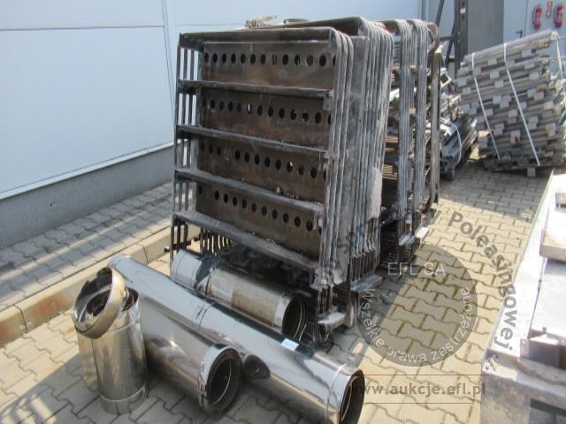 24 - Elementy gazowego pieca piekarniczego TUBIX 421