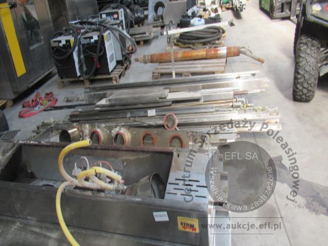 7 - Elementy gazowego pieca piekarniczego TUBIX 421