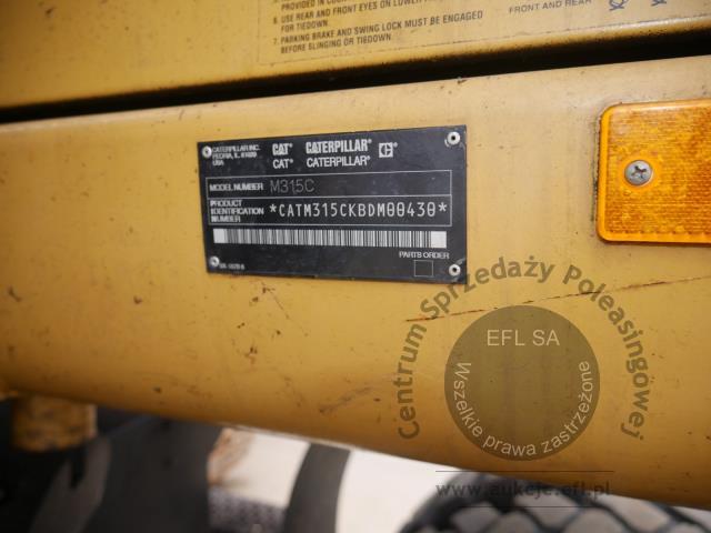 19 - Koparka kołowa Caterpillar M315C 2003r.