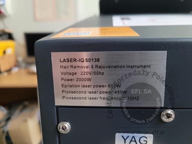 9 - URZĄDZENIE KOSMETYCZNE LASER IQ-50138