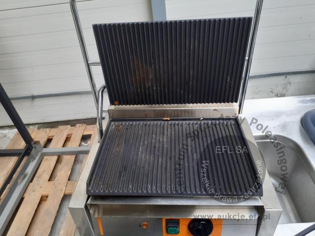 3 - Kontakt grill ryflowany Stalgast 2024r.