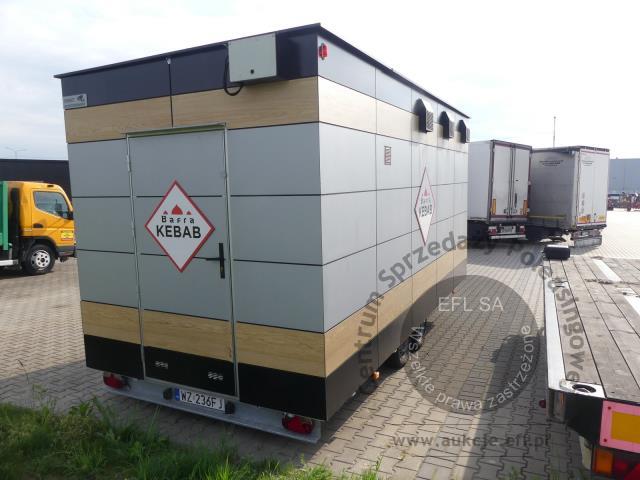 2 - Przyczepa gastronomiczna &quot;KEBAB&quot; Niewiadów B3500 2022r.