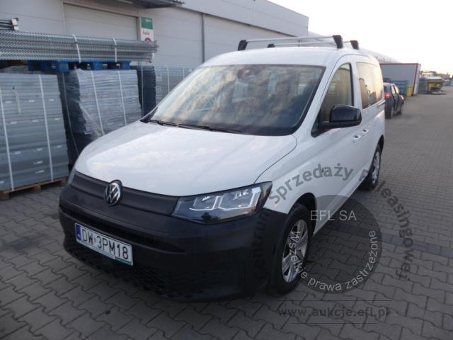 1 - Volkswagen Caddy 2.0 TDI Kombi 2021r. DW3PM18 UWAGA!! Pojazd znajduje się w lokalizacji: Warszawa, Al. Krakowska 7, 02-183 Warszawa