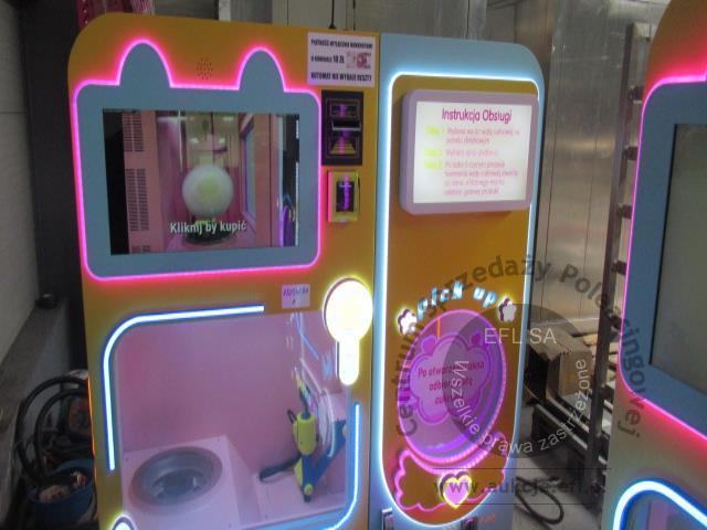 1 - Automat vendingowy do waty cukrowej CT-606