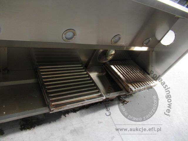 6 - Okap przyścienny Stalgast 5000x1000x450