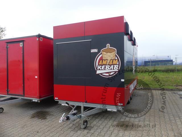 1 - Przyczepa gastronomiczna "KEBAB" NIEWIADÓW  2024r.