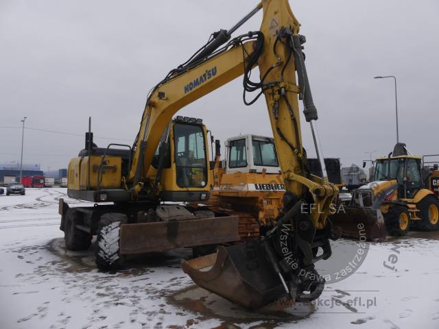 2 - Koparka kołowa Komatsu PW140-7  2009r.