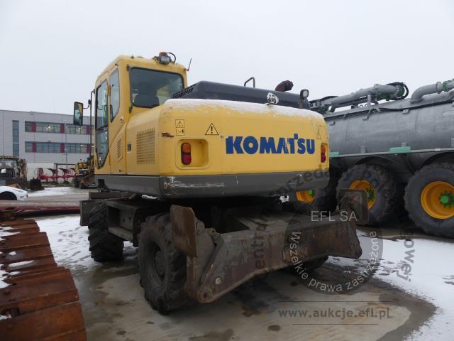 4 - Koparka kołowa Komatsu PW140-7  2009r.