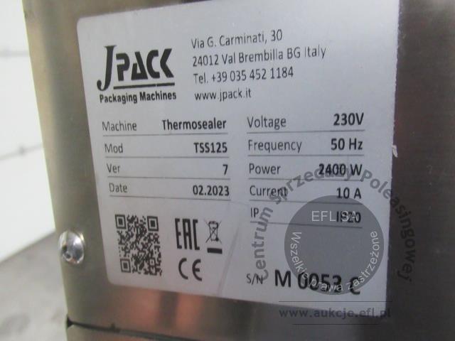 13 - Maszyna pakująca - półautomatyczna zgrzewarka term 2023r.