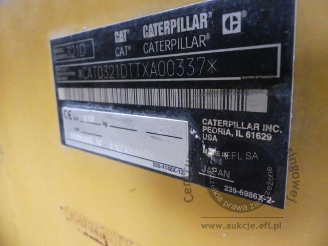 15 - Koparka gąsienicowa CATERPILLAR 321 D LCR 2011r.