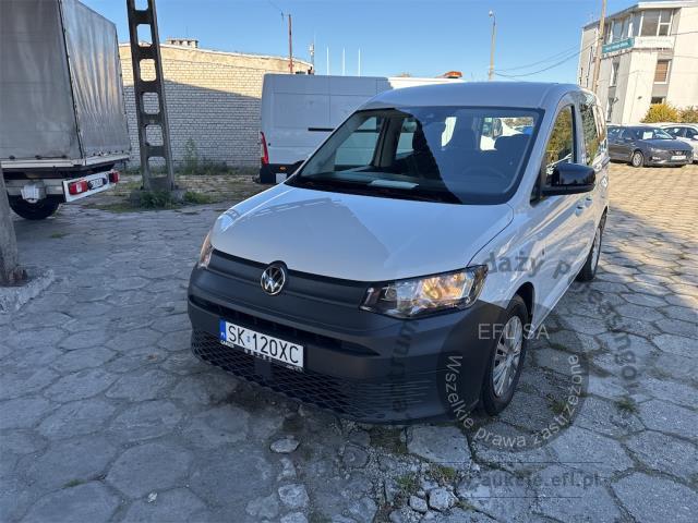 1 - Volkswagen Caddy 2.0 TDI 2022r. SK120XC UWAGA!! Pojazd znajduje się w firmie ERAC sp. z o.o. Małachowskiego 16, 40-689 Katowice