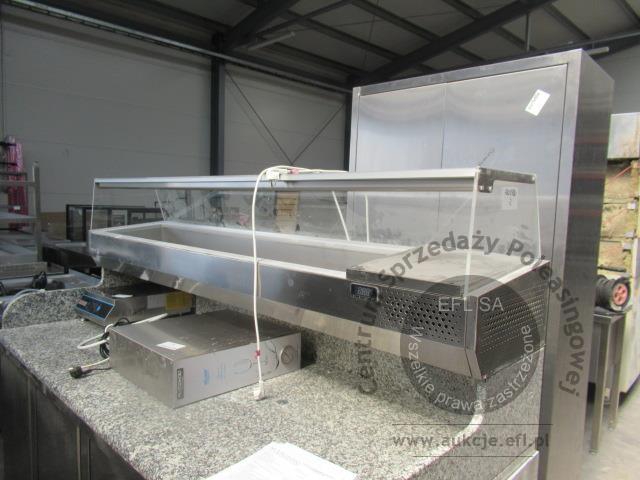9 - Stół chłodniczy 3 drzwiowy z blatem granitowym + Nadstawka chłodnicza FAGOR 2024r.