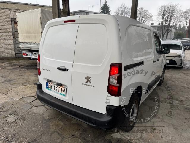 4 - Peugeot Partner 1.5 BlueHDi L1 Premium 2020r. DW1KT14 UWAGA!! Pojazd znajduje się w lokalizacji: Katowice 40-689, Małachowskiego 16