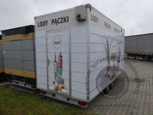 3 - Przyczepa gastronomiczna &quot;LODY PĄCZKI&quot; NIEWIADÓW B3500 2022r.