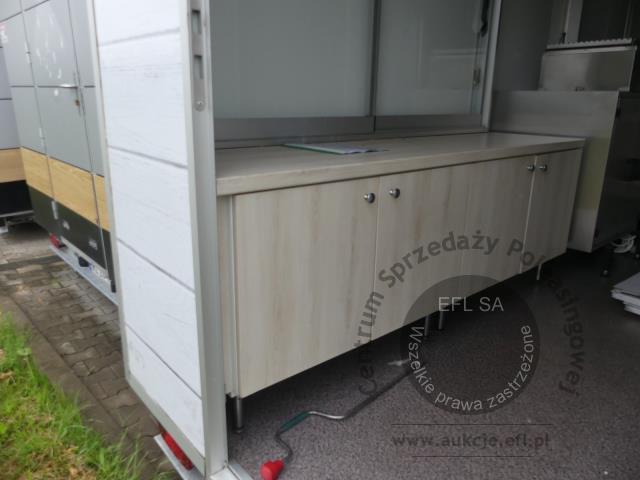 6 - Przyczepa gastronomiczna &quot;LODY PĄCZKI&quot; NIEWIADÓW B3500 2022r.