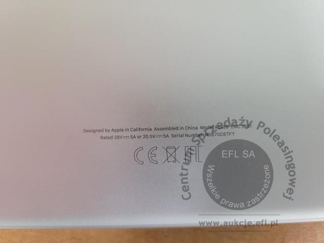 4 - Komputer przenośny Apple MacBook A2485