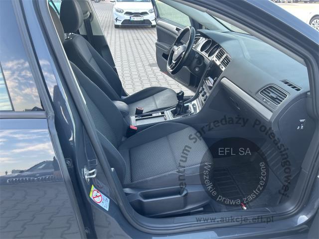 10 - Volkswagen Golf VII 1.6 TDI BMT Trendline 2019r. WX3186C Magnice