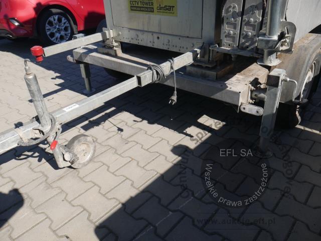 8 - Wieża monitoringu iCam Tower AI 5MQ4-MKII + przyczepka JEGGER JG0751  2023r.
