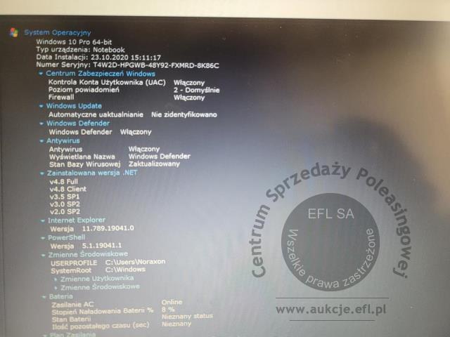 29 - EFL Finance Urządzenie Medyczne TELEMYO DTS 7-K MR