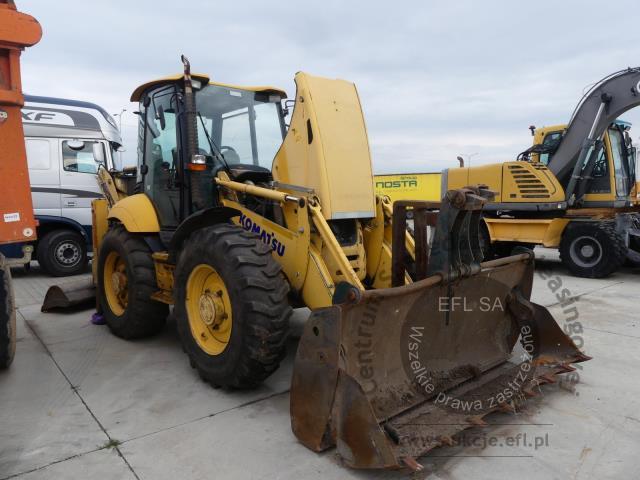 1 - Koparko ładowarka Komatsu WB97S-5  2007r.