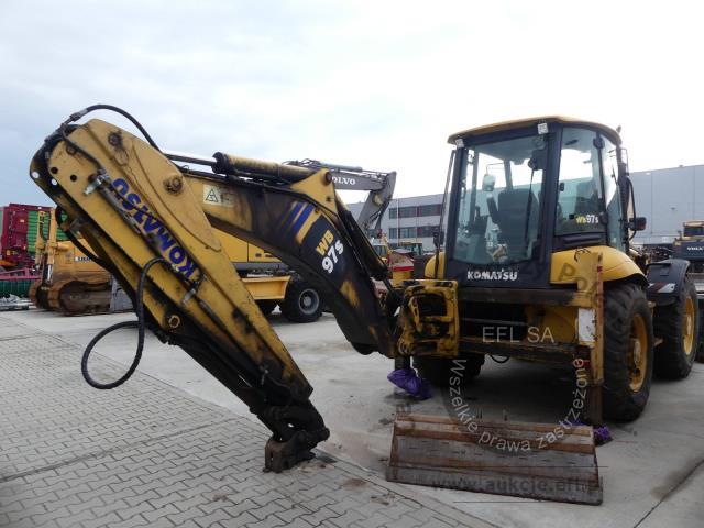 2 - Koparko ładowarka Komatsu WB97S-5  2007r.