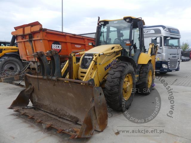 11 - Koparko ładowarka Komatsu WB97S-5  2007r.