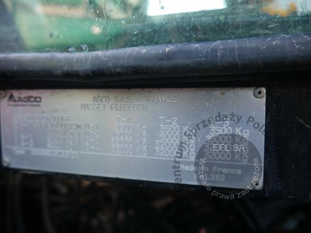 23 - Ciągnik rolniczy Massey Ferguson MF 7726S   2019r.