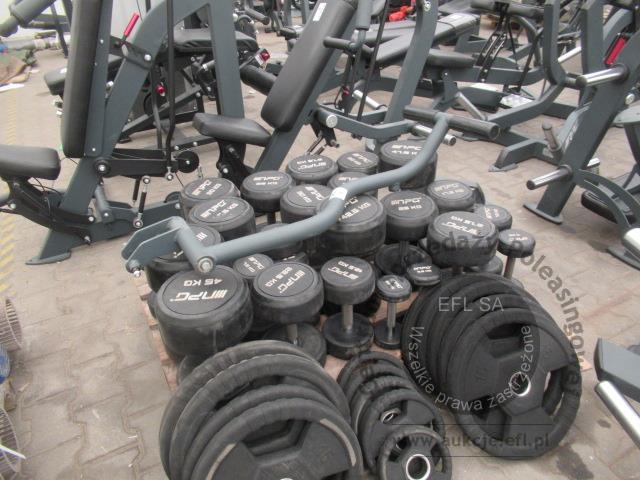50 - Wyposażenie siłowni wg. Zestawienia