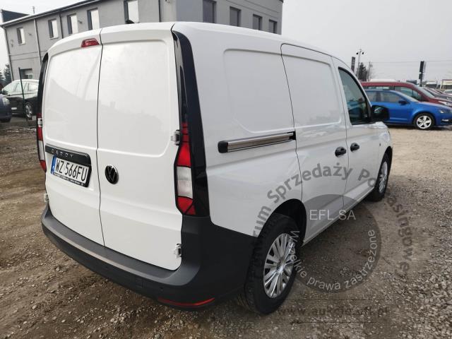 5 - Volkswagen Caddy Cargo 2.0 TDI 2022r. WZ566FU UWAGA!! Pojazd znajduje się w lokalizacji: Janki, Al. Krakowska 52, 05-090 Janki