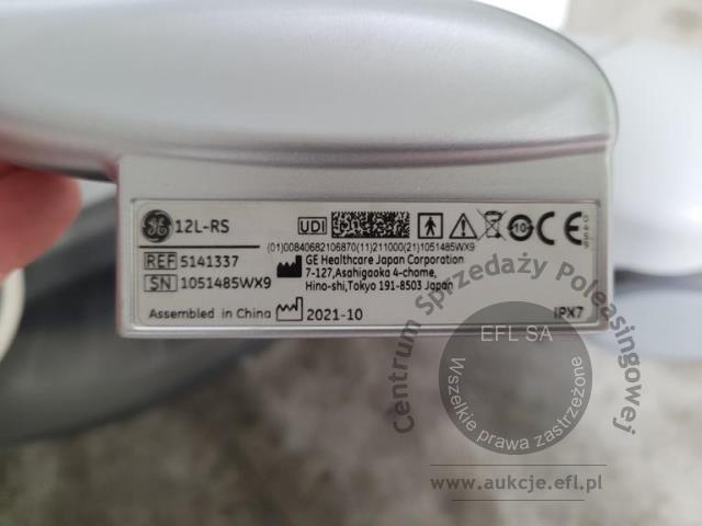 19 - Ultrasonograf GE VOLUSON S8 BT16  2016r.
