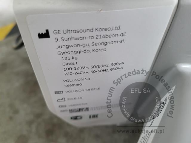6 - Ultrasonograf GE VOLUSON S8 BT16  2016r.