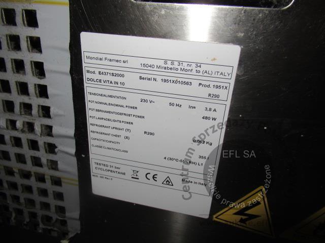 5 - Konserwator - witryna do lodów FRAMEC