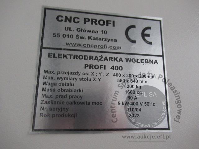 16 - Elektrodrążarka wgłębna CNC PROFI 2023r.