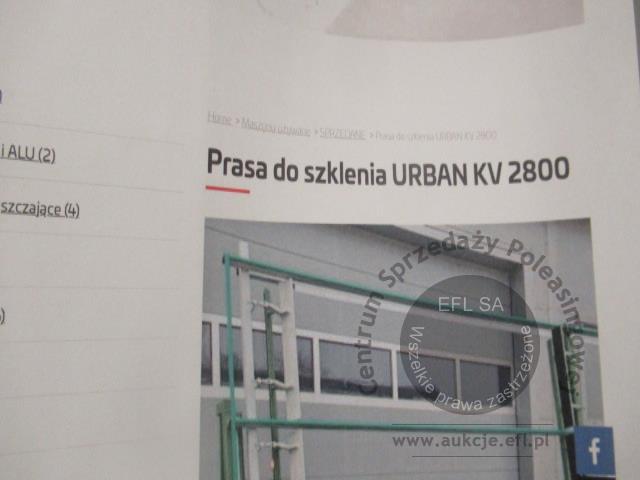 26 - Elementy linii do produkcji okien wg specyfikacji