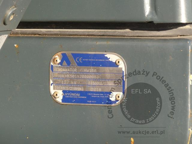 20 - Koparka kołowa Hyundai HW160 2018r.