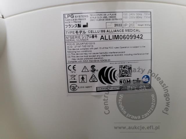 7 - Urządzenie kosmetyczne Cellu M6 ALLIANCE MEDICAL 2022r.