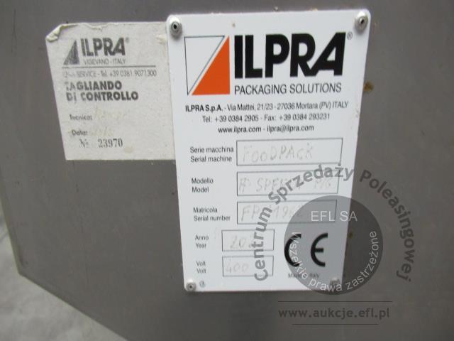 41 - Maszyna zgrzewająca ILIPRA SpA seria Foodpack