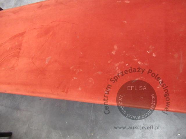 5 - Ławka z obiciem tapicerskim  7500x500x800