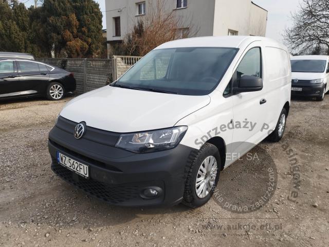 1 - Volkswagen Caddy Cargo 2.0 TDI 2022r. WZ562FU UWAGA!! Pojazd znajduje się w lokalizacji: Janki, Al. Krakowska 52, 05-090 Janki